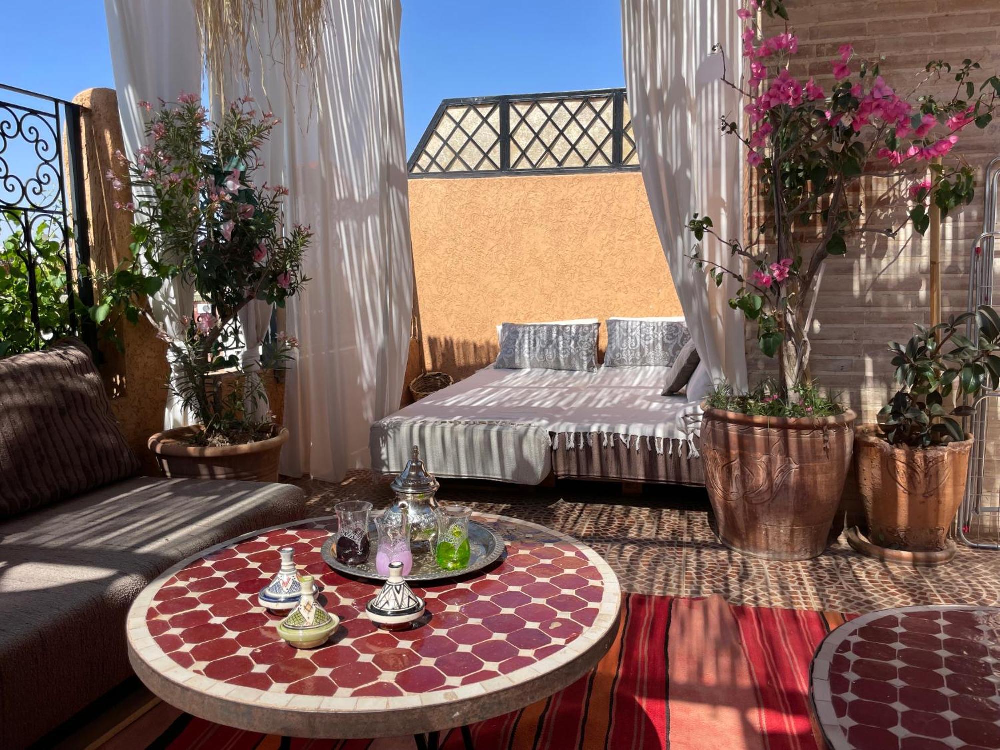 Riad Palmier Fleuri มาร์ราเกช ภายนอก รูปภาพ